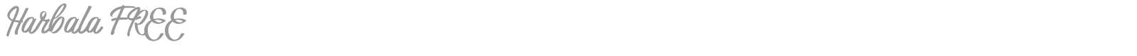 Harbala font preview